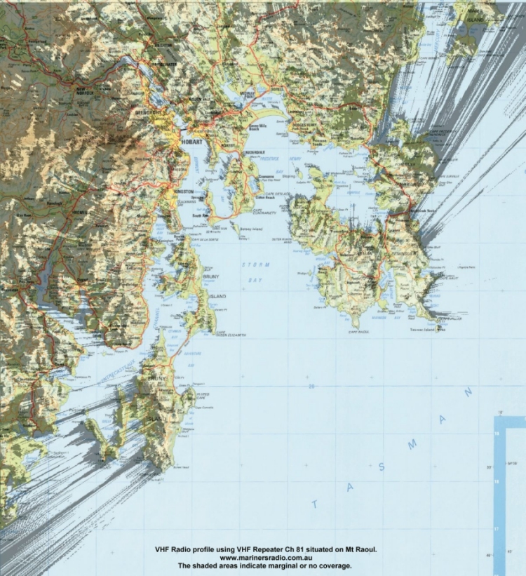 VHF Ch 81 transmission profile